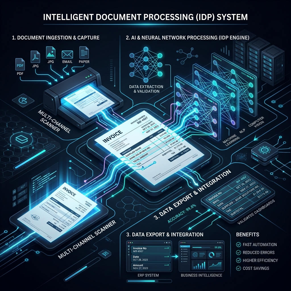 IDP Data Extraction Visualization