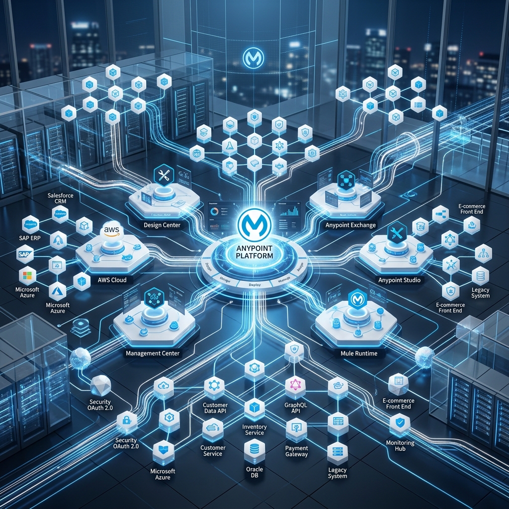 MuleSoft Anypoint Ecosystem Visualization
